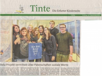 Wanderausstellung zum Projekt „Balu und Du Wanderausstellung zum Projekt „Balu und Du