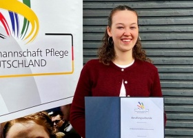 Berufung zum Mitglied der deutschen Nationalmannschaft Pflege