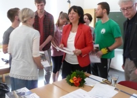 Mit dem „Fliegenden Klassenzimmer durch Europa“ 2015